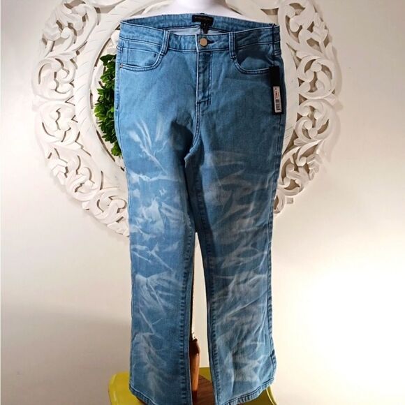 NWT DNKY DONNA KAREN NEW YORK ARTISANAL BLUES JEANS NEW SIZE 28 - Picture 13 of 13